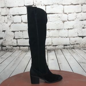 Sbicca Tall Suede Boots, size 7.5